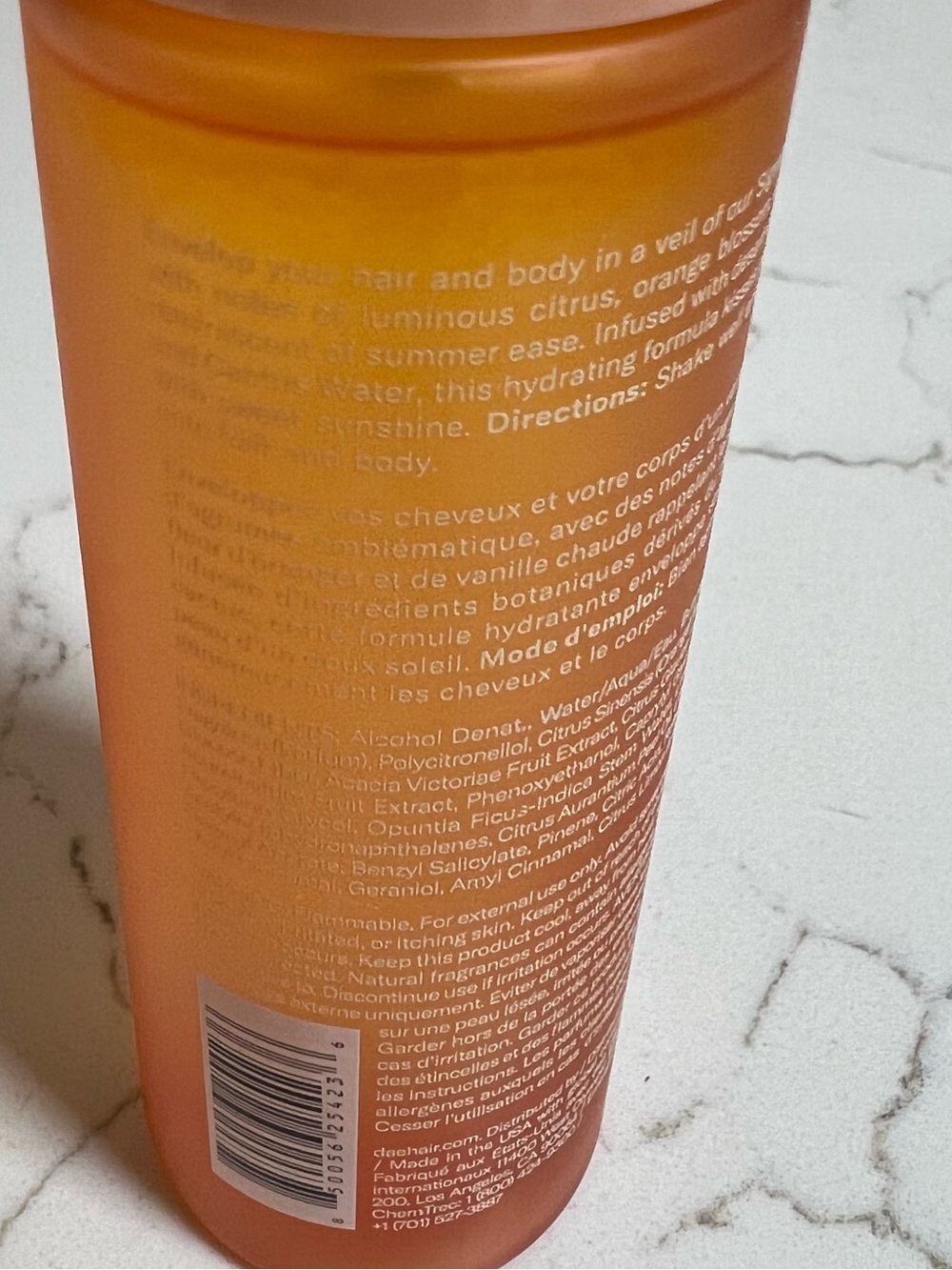 dae Dream Veil Hair + Body Fragrance Mist - Orange - Picture 4 of 4